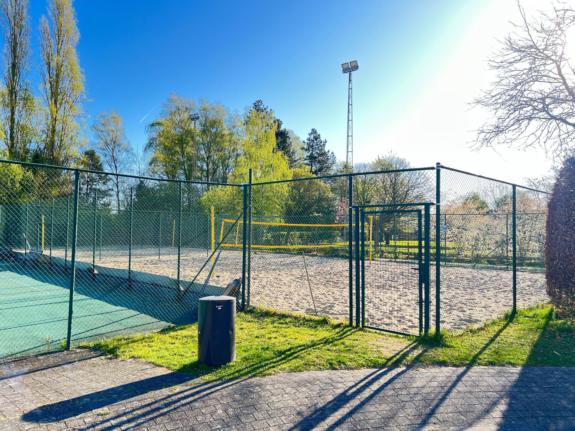 Sfeerbeeld bij Beachvolley in Sint-Niklaas